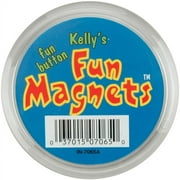 Fun Magnet 2-1/4 Inch-Clear Plastic