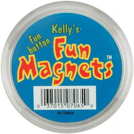 Fun Magnet 2-1/4 Inch-Clear Plastic