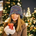 thumbnail image 2 of Houderco Knitting Hats Woolen Yarn Women Outdoor Activities 1Pcs 12.2X9In, 2 of 6