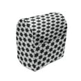 thumbnail image 1 of Geometric Stand Mixer Cover, Minimalist Pattern with Abstract Hexagon Shapes in Simplistic Tones Contemporary, Kitchen Appliance Organizer Bag Cover with Pockets, 5 Quarts, Black White, by Ambesonne, 1 of 4