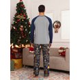 thumbnail image 6 of MINTREUS Men's Pajama Set Lightweight Sleepwear Long Sleeve Shirts and Bottoms Soft Comfy Pjs with Pockets S-4X, 6 of 7
