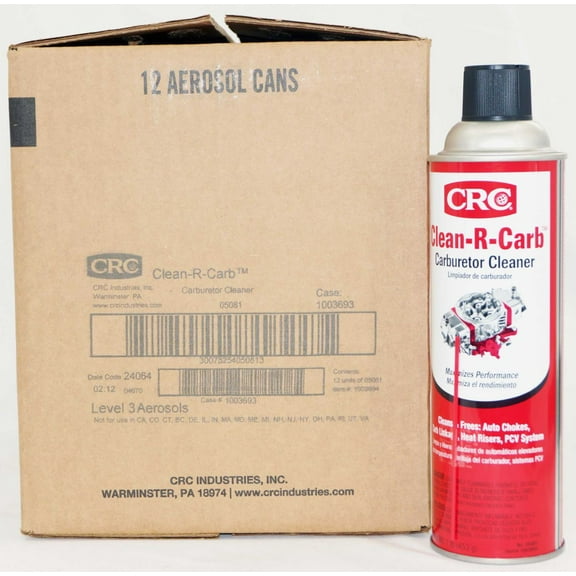 Clean-R-Carb Carburetor Cleaners - 20 oz.  - Case of 12