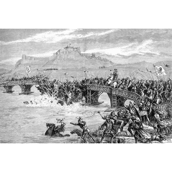 24x36 gallery poster, Battle of Stirling Bridge, William Wallace