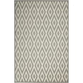 thumbnail image 2 of Nourison Grafix Geometric White/Grey 6' x 9' Area Rug, (6x9), 2 of 8