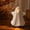 B, variant on Halloween Ceramic Ghost Night Light, Cute Ghost Table Lamp Ornament, Warm Glow Desktop Decor, Bedroom Shelf Mantel Accent, Festive Holiday Gift