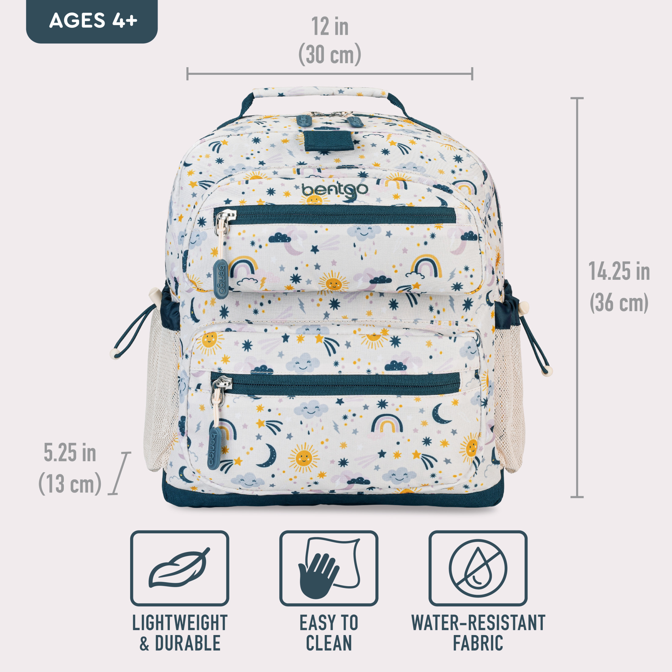Mochila escolar para adolescentes y estudiantes de secundaria, ligera, duradera, casual, para exteriores y universidad 4