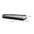thumbnail image 3 of U-340S Household Plastic Sealing Machine Small Photo Laminating Machine Office Photo Photo Cold Laminating Machine 300mm/Min, 3 of 6