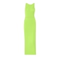 thumbnail image 7 of YgkuHd Women's Deep V Neck Sleeveless Bodycon Maxi Dress - Sexy Form Fitting Casual Long Dress for Party & Evening Wear (S-XXL), 7 of 7