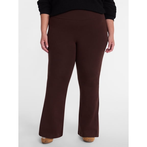 Terra & Sky Women's Plus Flare Leggings, Sizes 0X-5X