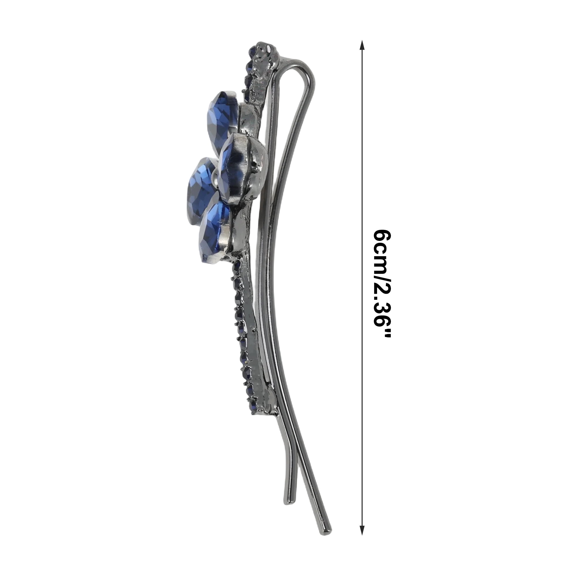 Unique Bargains Bobby Pin Set All Occasions Hairstyles 1 Pair Rhinestone
