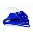 thumbnail image 1 of Set de 10 ganchos infantiles Good & Good forrados en terciopelo color azul GK97193-MA, 1 of 7