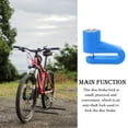 thumbnail image 2 of Lock Disc Brake Bicycles Electric Clamping Force Portable Utility Locks Lightness Warning Rope Fitting Tools Equipment Blue, 2 of 9