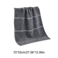 thumbnail image 3 of 2 Pack Soft Absorbent Lint-Free Cotton Towels for Face and Body, 3 of 6