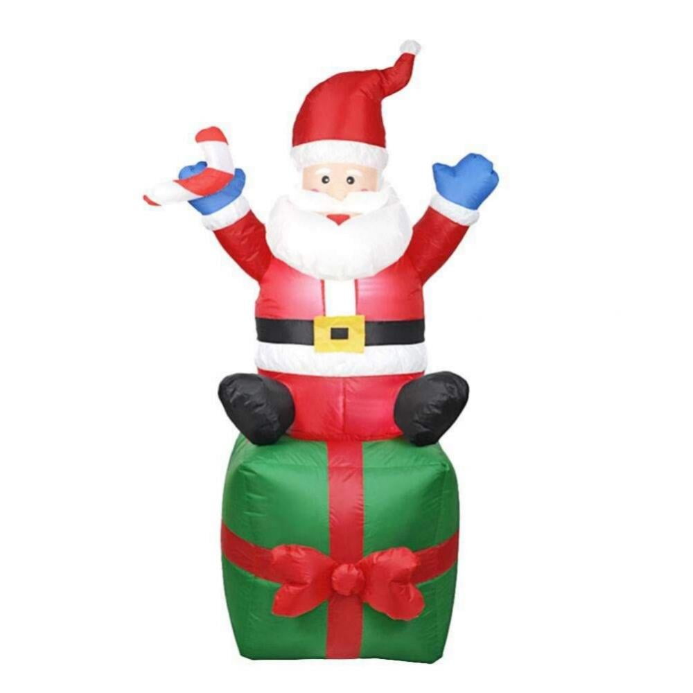 Details about   Large Christmas Inflatable Santa Claus Snowman Xmas Tree Blow Up Outdoor Decor 