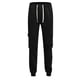 thumbnail image 2 of Pantalones largos de moda para hombre, con cordón, cintura elástica, multibolsillos, informales, largos y deportivos., 2 of 9