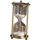 thumbnail image 2 of Temporizador para cepillo de dientes, reloj de arena, reloj de té (sin arena), hecho de metal y vidrio, Bronce, 2 of 8