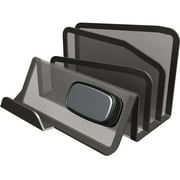 Allsop DeskTek Letter Sorter Business Card Stand with Phone Mount, (30642)