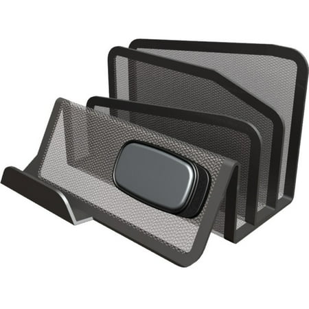 Allsop DeskTek Letter Sorter Business Card Stand with Phone Mount, (30642)