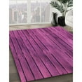 thumbnail image 3 of Ahgly Company Machine Washable Indoor Rectangle Transitional Medium Violet Red Pink Area Rugs, 2' x 4', 3 of 7