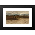thumbnail image 2 of Robert Swain Gifford 24x15 Black Modern Framed Museum Art Print Titled - Path in a Landscape, 2 of 5