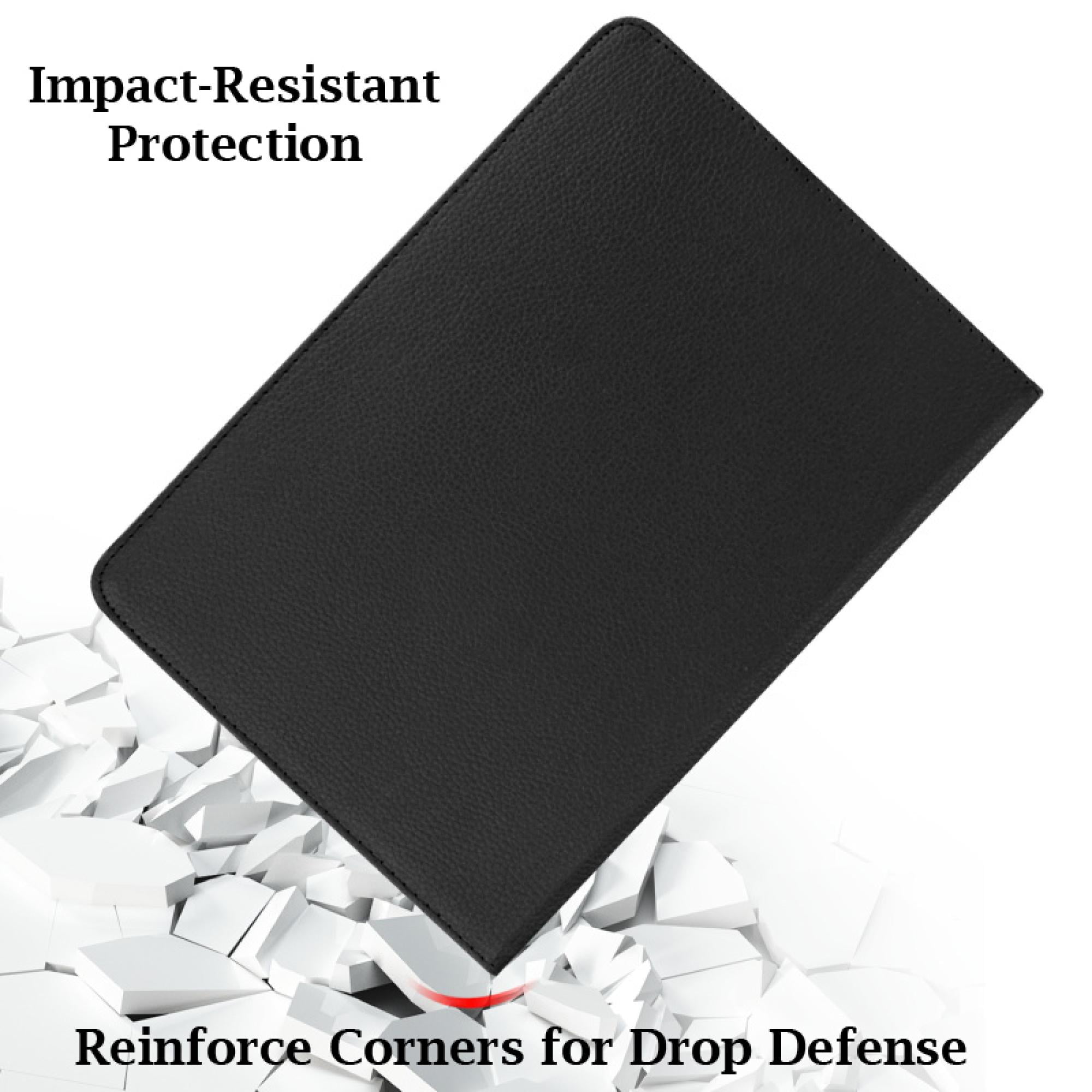 Premium Rotatable MyJacket for Apple iPad 10.9" (2022) / iPad 11" (2025) – Black