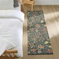 thumbnail image 3 of Yayeee Runner Rug for Bedroom 2'x6' Machine Washable Hallway Non Slip Mat, Christmas Bows, 3 of 8
