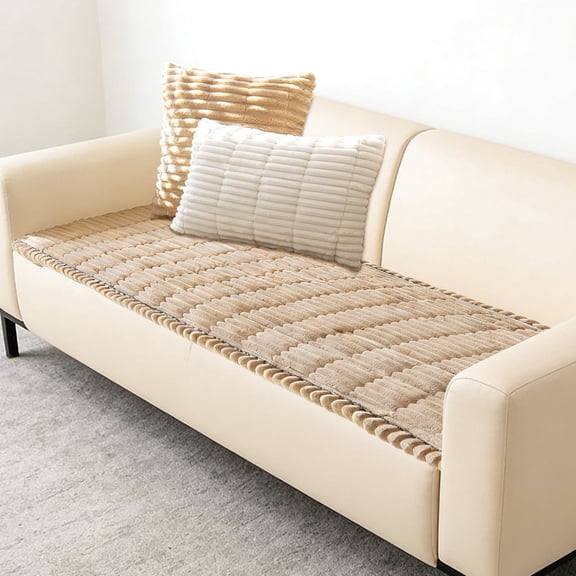 GIRACOA Fuzzy Dog Couch Cover – Washable, Non-Slip Pet-Friendly Sofa Protector for Furniture