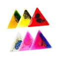 thumbnail image 3 of Paquete de 6 juguetes sensoriales de gel líquido para niños, juguetes antiestrés para todas las edades. Triángulo, 3 of 9