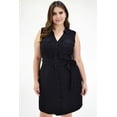 thumbnail image 2 of Vestido sin mangas Roman Fashion Plus Size 1120 Negro Talla 40, 2 of 6