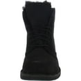 thumbnail image 3 of Ugg Womens Quincy Suede Lace-Up Winter Boots Black 7.5 Medium (B,M), 3 of 3