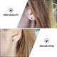 thumbnail image 3 of 1 par de exquisitos accesorios de diseño de póquer para pendientes de oreja de niña, 3 of 5
