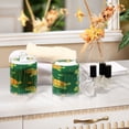 thumbnail image 7 of Clear Storage Jar 2.75x 4.13 Inches One Sizex2 Cotton Swabs Cans Translucent Plasticental Floss Cans Cotton Pads Cans Bathroom Canisters Cute Green Cartoon Turtle, 7 of 7