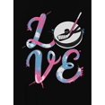 thumbnail image 2 of Camiseta básica para mujer verano SuaveWomen'S Fashion Casual Short Sleeve T-Shirt with Alphabet Pattern Print, Medium Stretch Polyester, Comfortable Summer Top for All SeasonsFather's Day, Mother's, 2 of 7