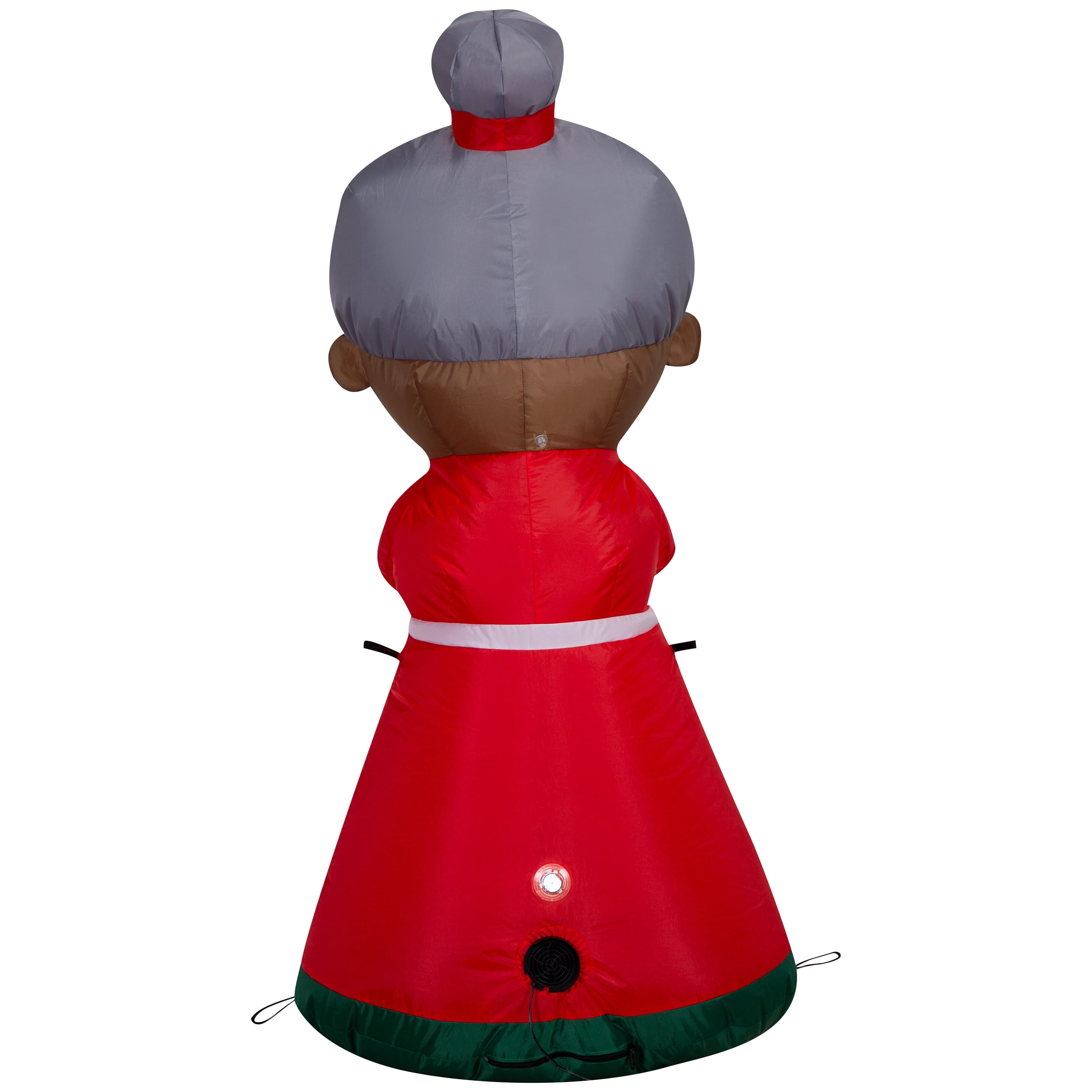 Multicolor Mrs. Claus Christmas Airblown Yard Inflatable, 4', by Holiday Time