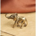 thumbnail image 5 of Elephant Animal Statue Brass Ornament Tabletop Statue Home Decoration Gift, 5 of 6