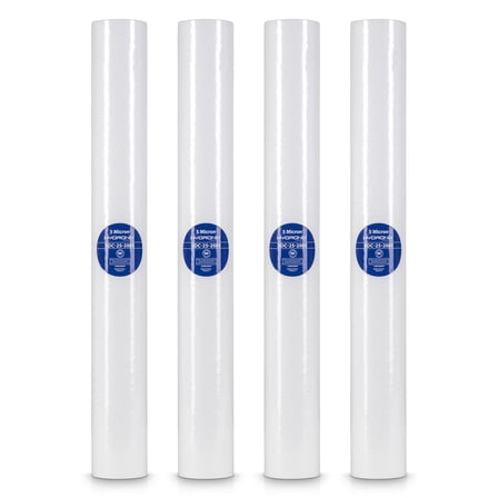 Hydronix SDC-25-2005 Whole House, RO Systems or Commercial Use Sediment Water Filter Cartridge 2.5" x 20" - 5 micron