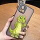 thumbnail image 3 of Matte Case for VIVO Y93 Y91C Y91 Y85 Y77 Y76 Y75 Y73 Y72 Y71 Y53 Y52S Y50 Y35 Y22 4G 5G Case Funda Shell Cute Cartoon Crocodile, 3 of 5