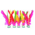 thumbnail image 1 of Pack de 5 plumas coloridas Jianzi de Baitaihem Kick Shuttlecock, 1 of 6