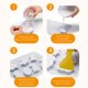 thumbnail image 4 of Kit de pintura con figuras de yeso | Manualidades de princesas para niños de 3 a 14 años | Incluye moldes, pinceles, pigmentos e imanes | Juguetes de arte DIY para desarrollar la motricidad fina,, 4 of 5