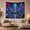 Garden Portal, variant on Cosmic Tree in Nebula with Celestial Portal and Floating Planets Mystical Fantasy for Space Enthusiasts Fantasy Art Decor Birthday Gift Tapestry Wall Hanging for Bedroom and Gaming Room
