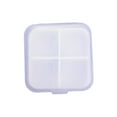 thumbnail image 5 of Soumake Portable Travel 4 Grid Pill Storage Box Case Container Mini Medicine Organizer, 5 of 5