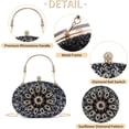 thumbnail image 4 of Rhinestone Clutch Purses For Women Evening Sparkly Clutch Crystal Diamond Bag For Party Weddings Formal Prom, 4 of 6