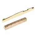 thumbnail image 1 of de Tuerca de Sillín de Puente de Guitarra tón Taldo para Accesorios de Guitarra Acústica shamjiam Tuerca de montar de guitarra de latón, 1 of 9