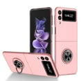 thumbnail image 1 of SaniMore for Samsung Galaxy Z Flip 4 6.7" 2022 Case with Magnetic Car Mount 360°Rotating Kickstand Anti-scratch Anti-shock Drop Resistant Slim Folding Case For Samsung Galaxy Z Flip 4, Pink, 1 of 7