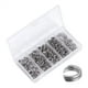 thumbnail image 3 of Señuelos De Pesca Anillos Partidos, Anillos Partidos Resistentes A La Corrosión, Acero Inoxidable De 5 Tamaños Durable Para Usar Con Señuelos Para Pescar, 3 of 7