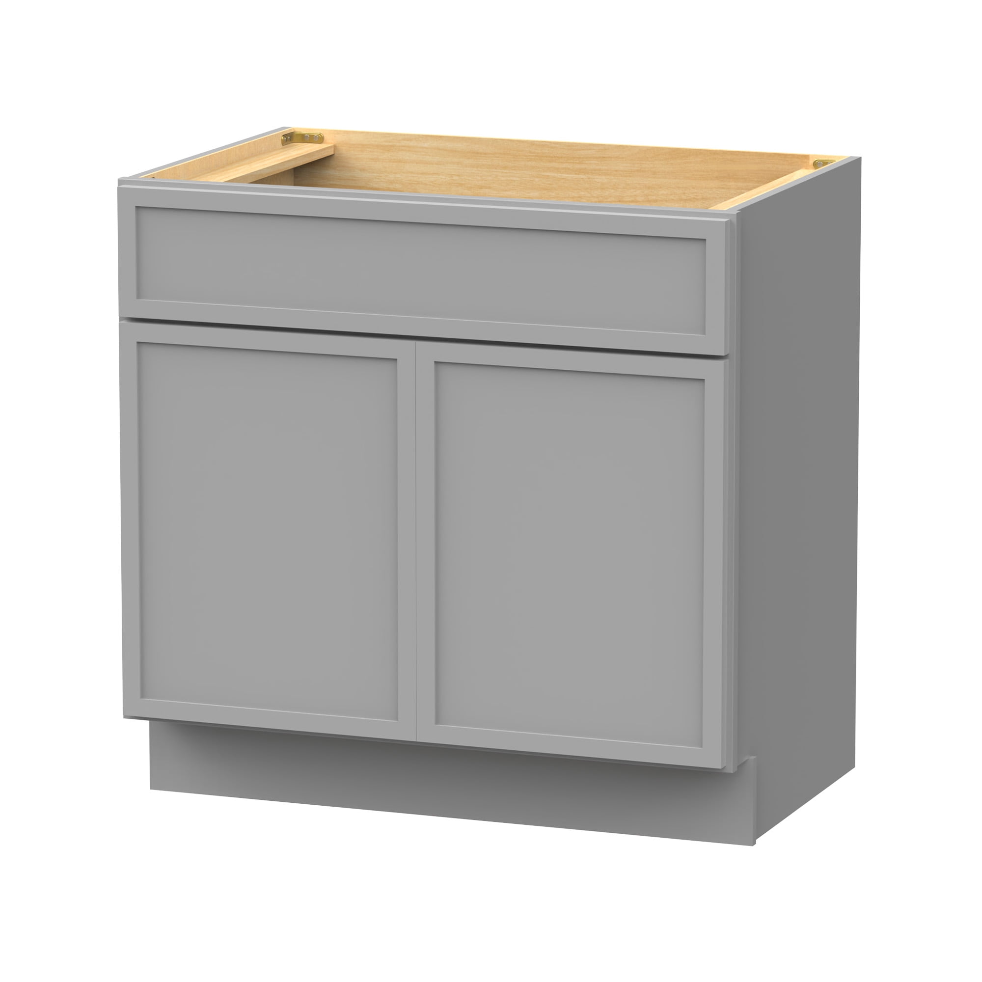 Vanity Art 39" W Birch Plywood Freestanding Single Base Storage Cabinet with Soft Close Doors