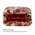thumbnail image 5 of JML 2 Ply Fleece Plush Bed Blanket,Heavy Thick Soft Warm Mink Blanket for Winter King,85"x95",10lb, 5 of 6
