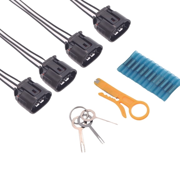 4X Ignition Coil Connectors Harness for Mitsubishi Outlander 3.0 Lancer 2.0 2.4