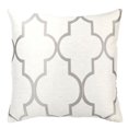 thumbnail image 1 of Paxton Plumes et Coussin en Jacquard Gris Clair, 1 of 1