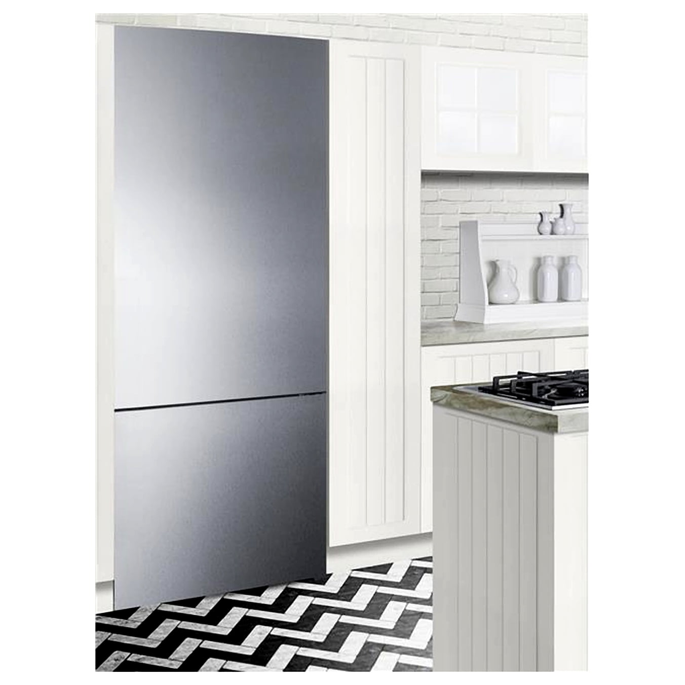 28" Wide Bottom Freezer Refrigerator